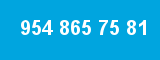 954 865 75 81 954 865 75 81